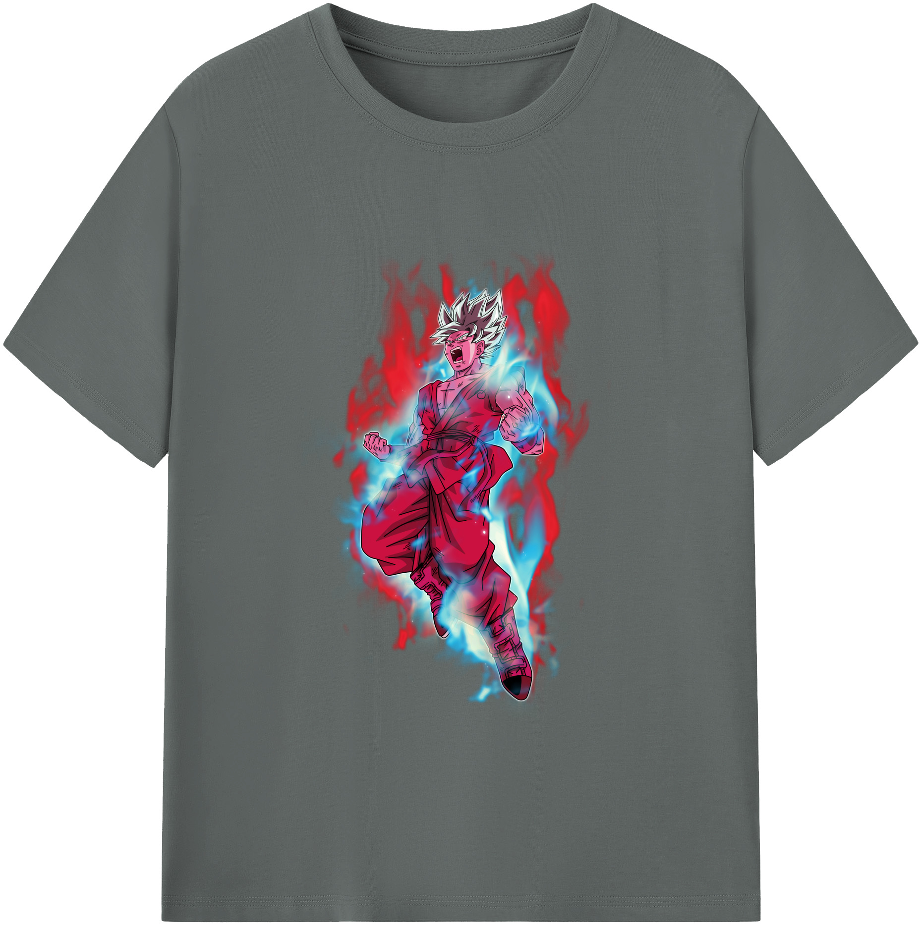（画像用） ドラゴンボール 孫悟空（そん ごくう）Son Goku カカロット DRAGON BALL Kakarotto 綿100％ メンズ半袖Tシャツ｜肌触りやわらか＆通気性